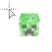 Minecraft Creeper Head cursor