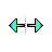 Horizontal resize cursor