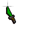 green dagger cursor