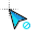 Turquoise8 cursor