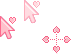 Cute Aesthetic Pink Cursors preview