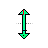 Vertical resize cursor