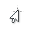 Alternate select cursor