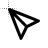 Paper Plane Pointer cursor