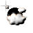 Cloud black moon uwu uwu cursor