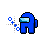Blue Diagonal Resize1 Cur cursor