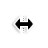 Horizontal resize cursor