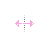 Horizontal resize cursor