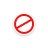 Unavailable cursor