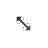 Diagonal resize 2 cursor