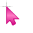 Medium Pink 3 V cursor