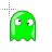 green ghost cursor