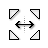 Horizontal resize cursor