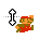Vertical resize cursor