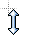 Vertical resize cursor