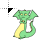 Grumpy Dragon cursor