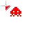 red cursor