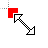 Stickman Diagonal 1 Resize cursor
