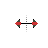 Horizontal resize cursor