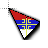 Serbian flag cursor