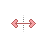 Horizontal resize cursor