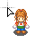 Cute Girl Famer Cursors preview