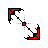 Long Tail Diagonal Resize 1 cursor