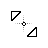 Diagonal resize 2 cursor