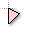 Red Gradient Triangle Cursor cursor