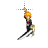 Vertical resize cursor