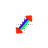 Diagonal drag 1 square cursor