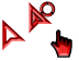 Cold Red Cursors preview