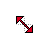 Red Diagonal 1 cursor