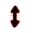 Vertical resize cursor