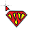 Superman Alphabet w cursor