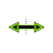 Horizontal resize cursor