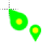 Drop location cursor