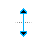 Vertical resize cursor