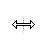 Horizontal resize cursor