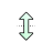 Vertical resize cursor