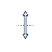 Vertical resize cursor
