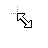 Diagonal NW cursor