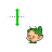 Vertical resize cursor