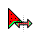 Horizontal resize cursor