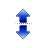 Vertical resize cursor