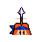 Vertical resize cursor