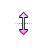 Vertical resize cursor
