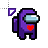 multi colourd heartness crewmate cursor