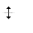 Vertical resize cursor