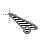 Long (Black x white lines) cursor